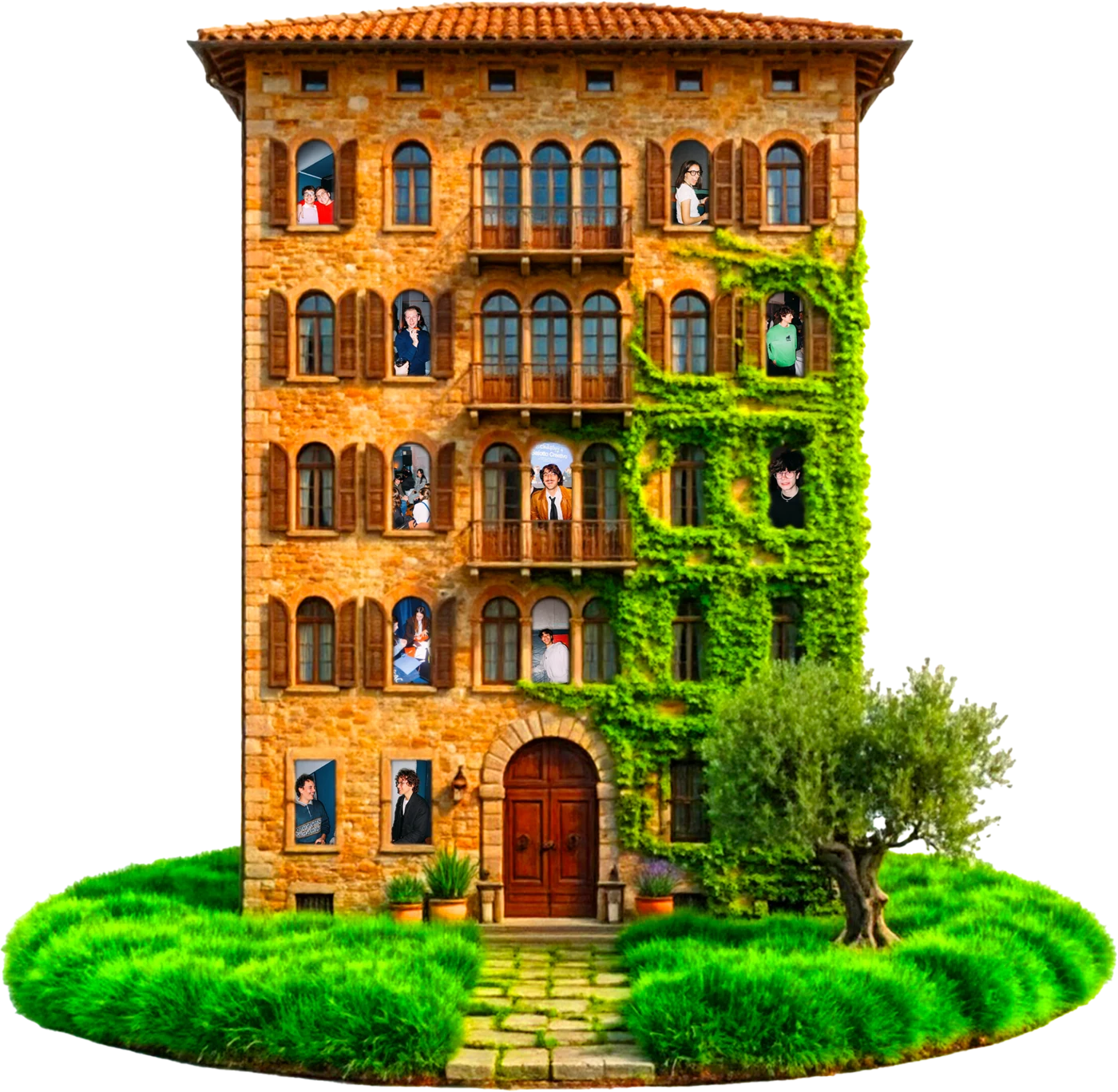 Il palazzo di A Good Eye: una finestra per ogni volto della community